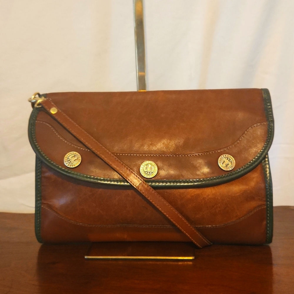 Vinatge stamped Brahmin crossbody